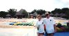 Mark and Brenda after snorkeling on the Fury Catamaran - Cozumel.