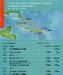Our itinerary to/from the Eastern Caribbean.