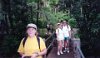 Sharon, Brenda and Mark in Rain forest Experience, Puerto Rico.