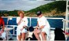 Sharon, Dick,Brenda and Mark on Dive Boat - St. Thomas Virgin Islands.