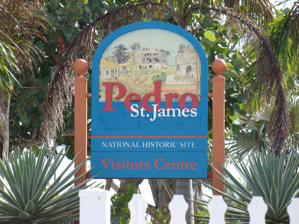 Pedro-St-James-Sign Grand Cayman