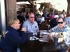 Deb, Mike, Mark and Brenda (taking picture) have Lunch at Bubba Gumps Shrimp restaurant the day before the cruise (Fort Lauderdale).