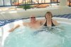 Mike & Deb in hot tub.