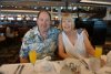 Mark & Brenda at breakfast.