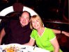 Mark & Brenda at dinner.