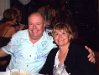Mike & Debbie at dinner.