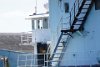 Coming back from Blue Lagoon Island Bahamas (ladder completely rusted out)