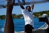 Coming back from Blue Lagoon Island Bahamas