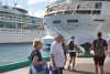 Brenda & Mike ready to board ship from Nassau