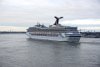 Carnival Ship leaving New Orleans