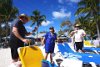 Mark, Debbie & Mike on the Beach at CocoCay