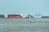 Ships on Mississippi at New Orleans