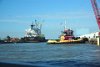 Ships on the Mississippi at New Orleans