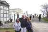 Debbie, Mike & Brenda in Cemetery in New Orleans