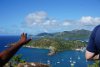 View from old fort in Antigua.