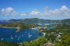View from old fort in Antigua.