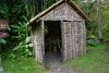 Buildings from old coca and coconut plantation on St. Lucia.