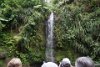 Cold waterfall in St. Lucia.