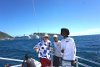 Vernon with a couple of our hosts on the Golden Eagle Catamaran, St. Maarten