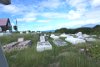 Above ground graves on St. Kitts.