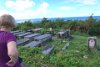 Above ground graves on St. Kitts.