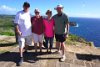 Vernon, Carol, Brenda and Mark in Antigua.
