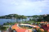 View from our balcony of St. Lucia.