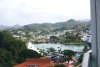 View from our balcony of St. Lucia.