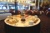Choices for breakfast in one of the main dining rooms.