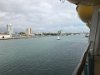 At dock in San Juan waiting to depart.
