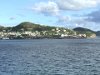 View of St. Kitts from balcony.