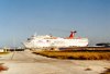 View of our ship from the port - Key West