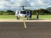 Previous passengers unloading