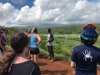 Our Kipu Ranch guide pointing out sites and teaching us history