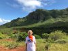 Brenda in the mountains at Kipu Ranch