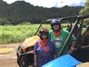 Debbie and Mike with their ATV at Kipu Ranch