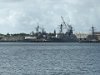 Other Navy ships in the harbor