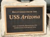 USS Arizona anchor