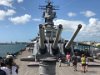 USS Missouri forward guns