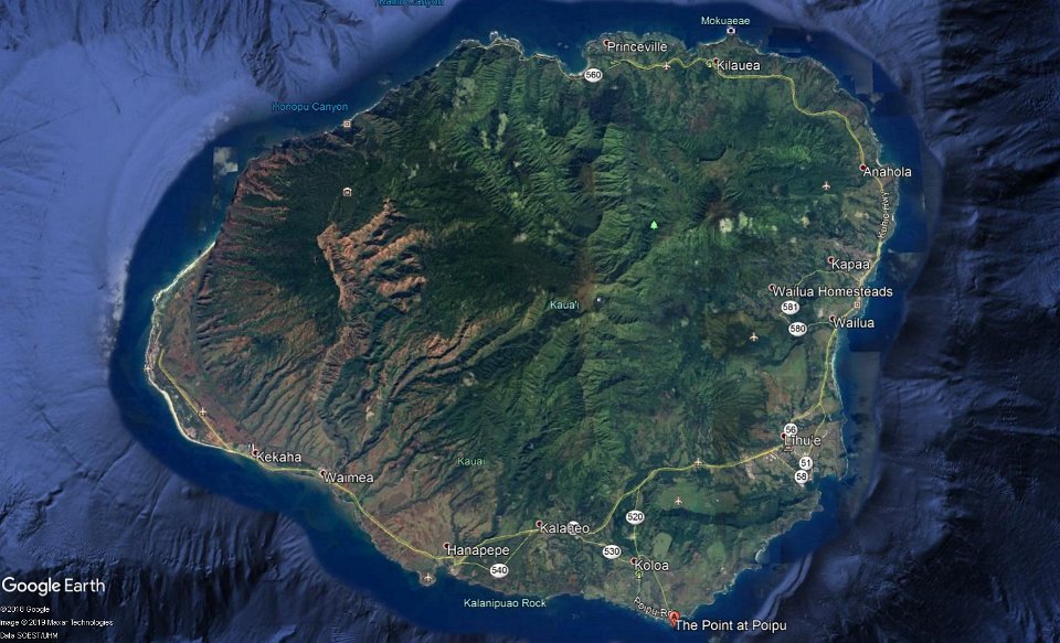 googleviewKauai