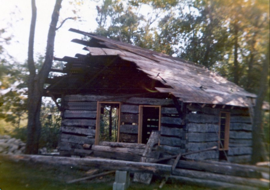 Image157 Log Cabin 1974