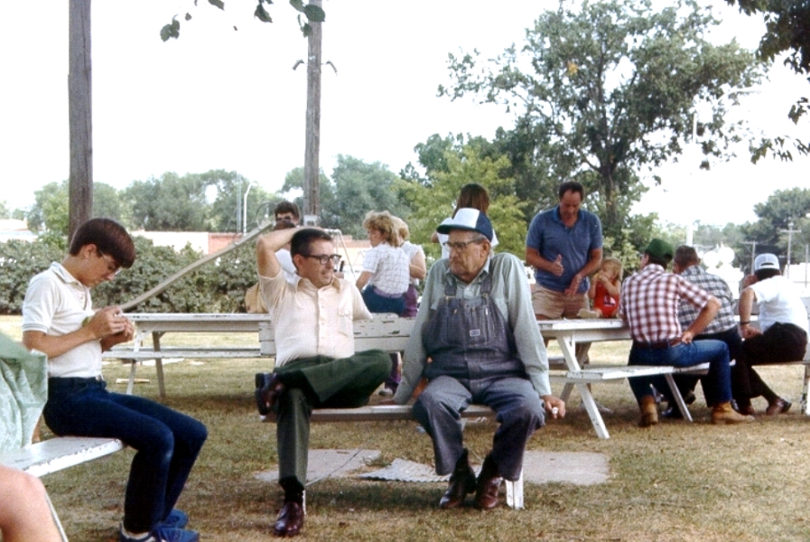 1983 - Phil,Keith,Whit at Messner Reunion