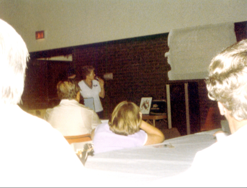 Christy and Betty at some reunion