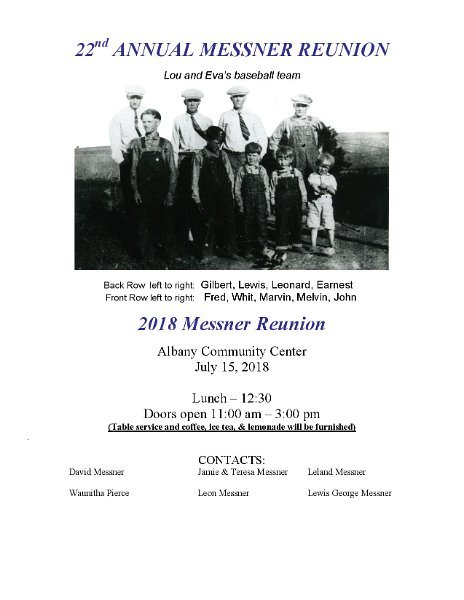 MESSNER REUNION 2018-2